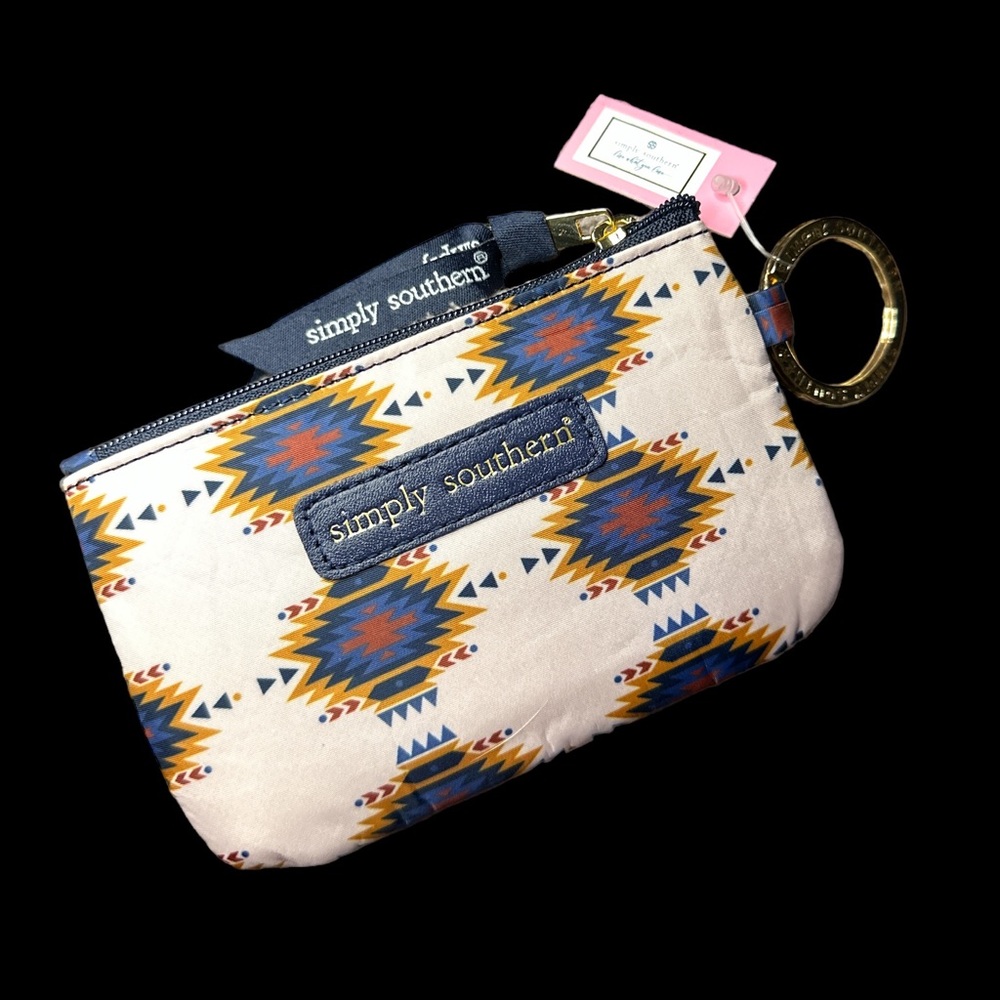 NWT Simply Southern Keychain Card Wallet